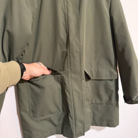EUC Vintage L.L. Bean Chore Jacket, Small, in Olive Drab - Picture 3 of 5